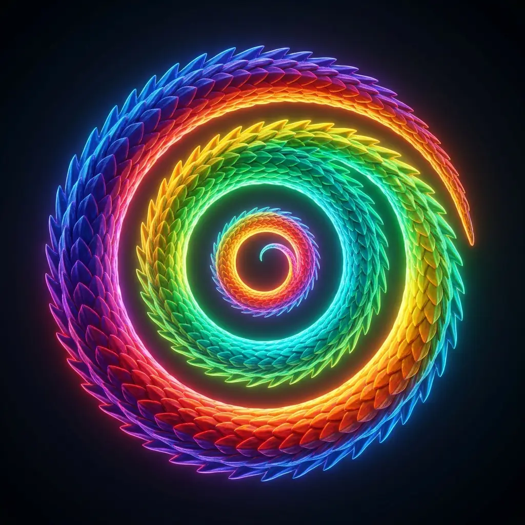 Chameleon Tail Wheel